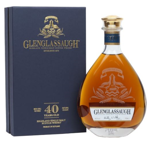 Glenglassaugh 40 YO Teardrop 70cl 42,5° (R) GBX x1