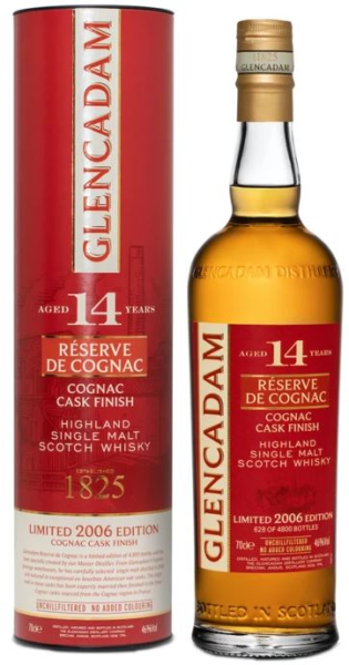 Glencadam 14 YO Cognac Cask 70cl 46° (NR) GBX x6