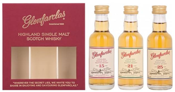 Glenfarclas Tripack (15, 21, 25 YO ) 3x20cl 44° (NR) x6