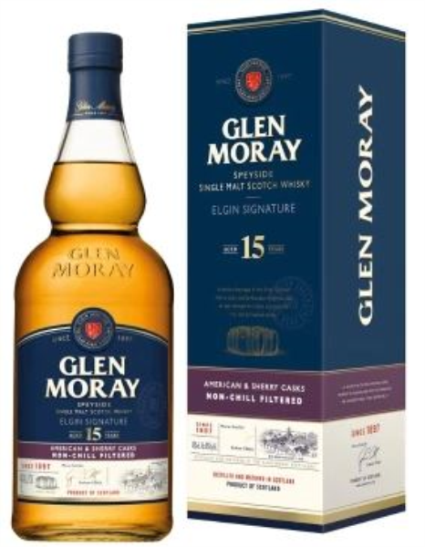 Glen Moray 15 YO Elgin Signature 100cl 48° (NR) GBX x6