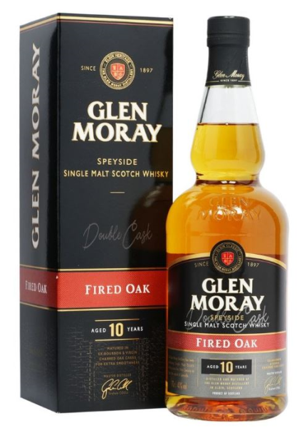 Glen Moray 10 YO Fired Oak 70cl 40° (R) GBX x6
