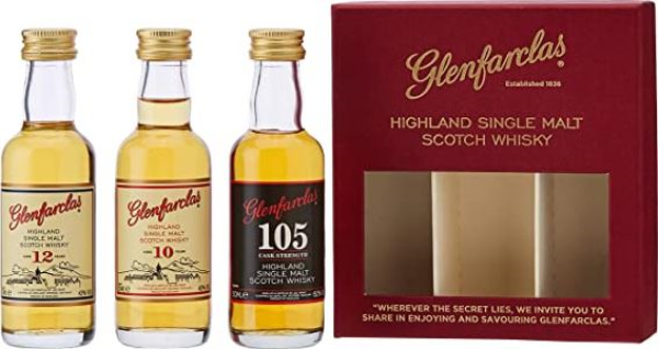 Glenfarclas Miniset (10, 105, 12 YO ) 3x5cl 47,7° (NR) x12