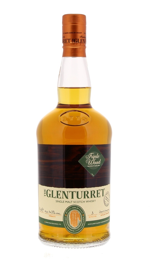 Glenturret Triplewood 70cl 43° (R) x6