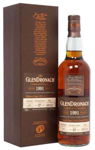 Glendronach 27 YO 1991 70cl 51,4° (R) GBX x1