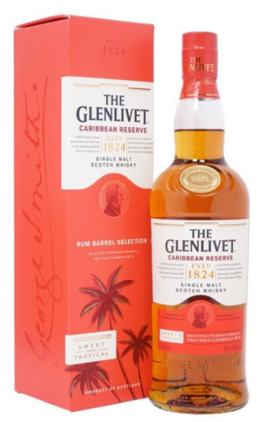Glenlivet Caribbean Reserve 70cl 40° (NR) GBX x6