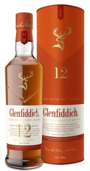 Glenfiddich 12 Years Triple Oak 70cl 40° (R) GBX x6
