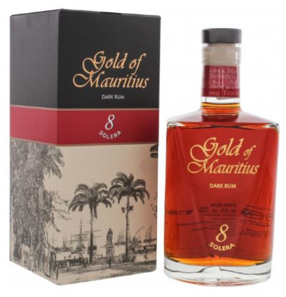Gold of Mauritius 8 YO 70cl 40° (NR) GBX x6