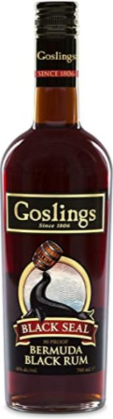Gosling's Black Seal Dark Bermuda Rum 100cl 40° (R) x6
