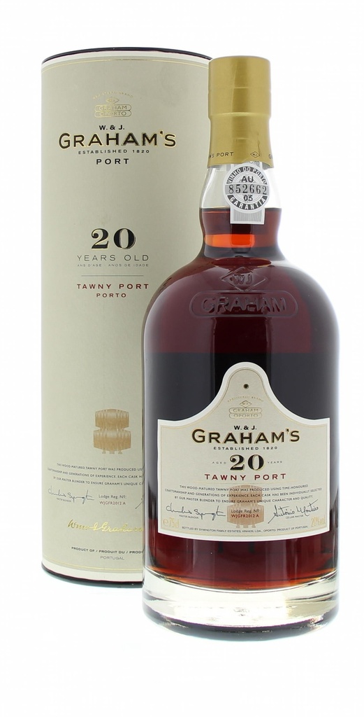 Graham's Tawny 20 YO 75cl 20° (R) GBX x6