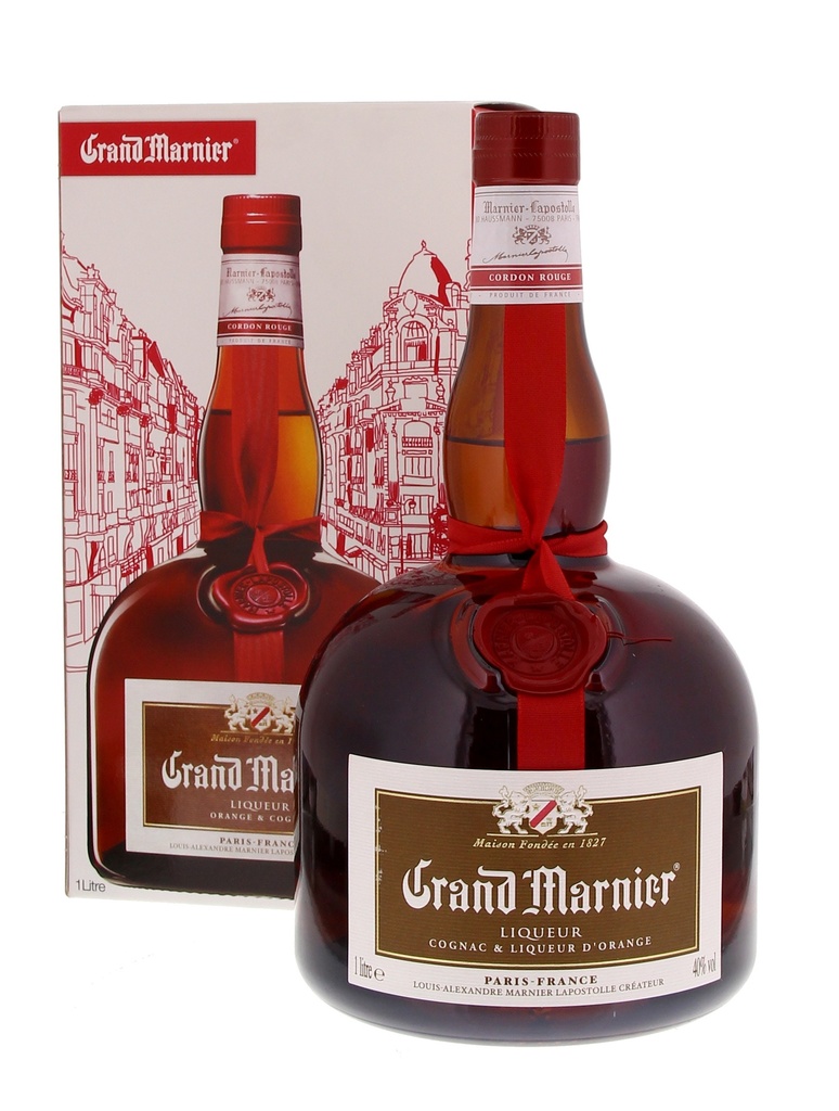 Grand Marnier 100cl 40° (R) GBX x6