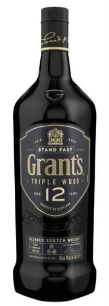 Grant's Triple Wood 12 YO 100cl 40° (R) x6