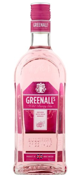 Greennall Wild Berry Pink 70cl 37,5° (R) x6