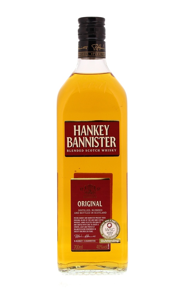 Hankey Bannister Original 70cl 40° (R) x12
