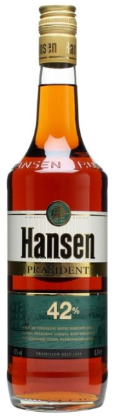 Hansen President 70cl 42° (NR) x6