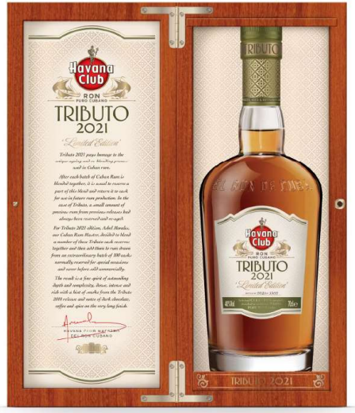 Havana Club Tributo 202100climited Edtion 70cl 40° (NR) GBX x6