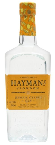 Hayman's Exotic Citrus 70cl 41.1° (R) x6