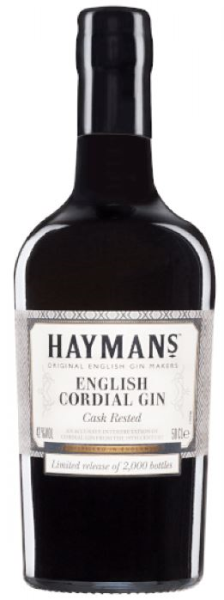 Hayman's English Cordial Gin Cask Rested 70cl 42° (NR) x6