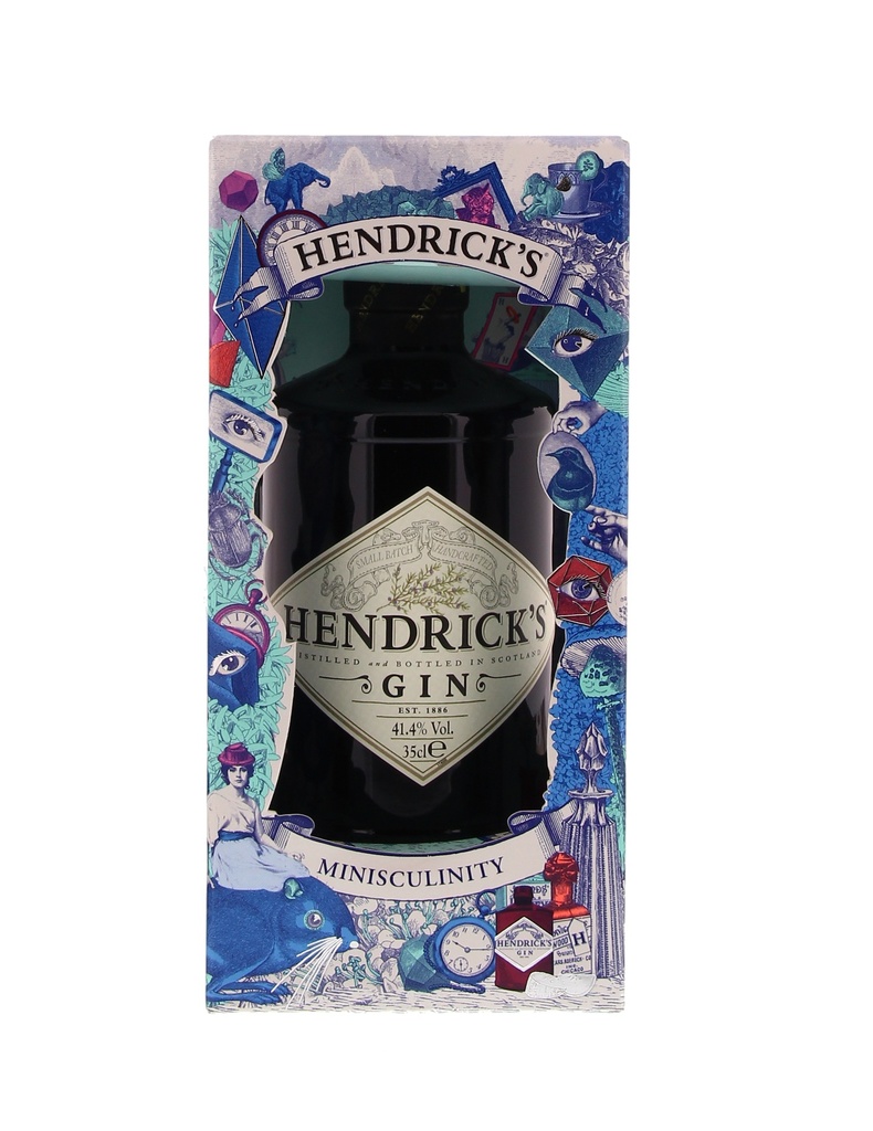 Hendrick's Gin Minisculinity Pack 35cl 41.4° (R) GBX x6