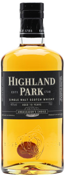 Highland Park 10 Years Ambassadors Choice 70cl 40° (R) x6