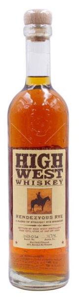 High West Rendez Vous Rye 70cl 46° (R) x6