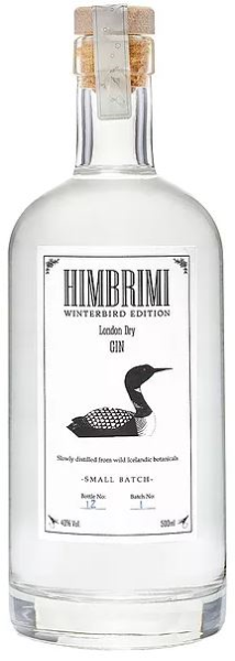 Himbrimi London Dry Gin Winterbird Edition 50cl 40° (R) x6