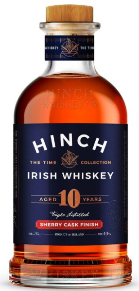 Hinch 10 YO Sherry Finish 70cl 43° (R) x6