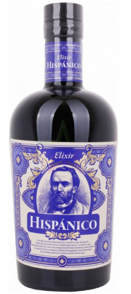 Hispánico Elixir Licor de Ron 70cl 34° (R) x6