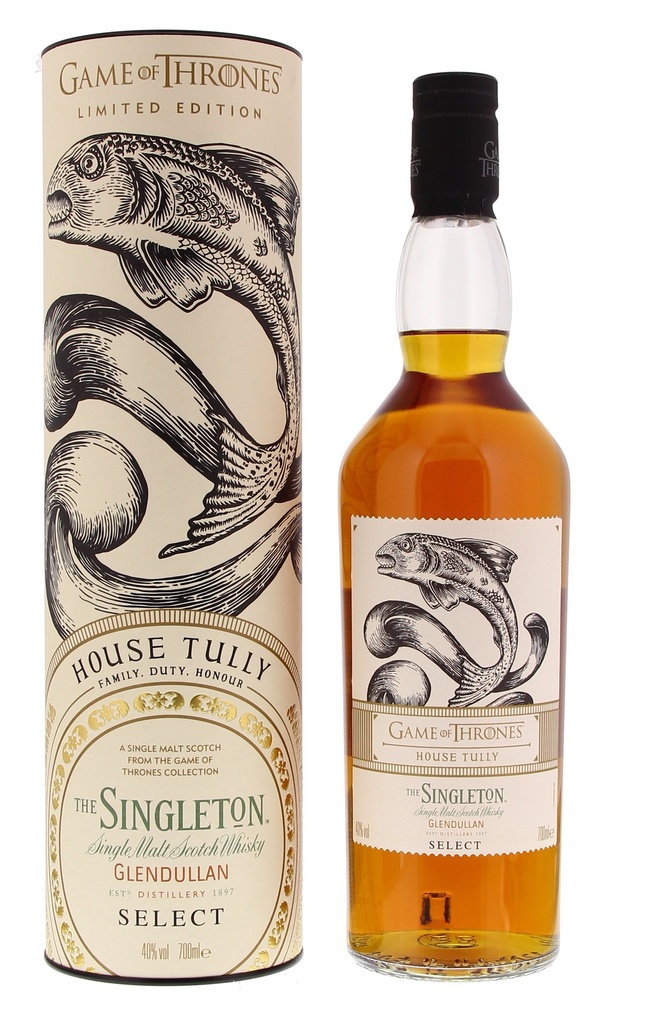 House Tully & Singleton Game of Thrones 70cl 40° (R) GBX x6
