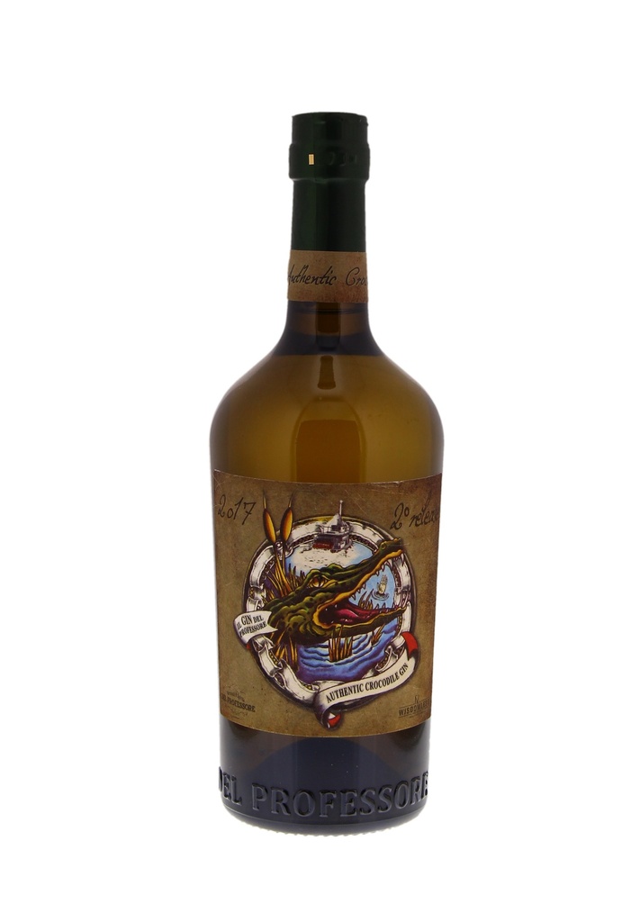Il Gin Del Professore Authentic Crocodile 70cl 45° (R) x6