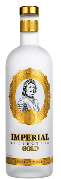 Imperial Collection Gold Vodka 70cl 40° (R) x6