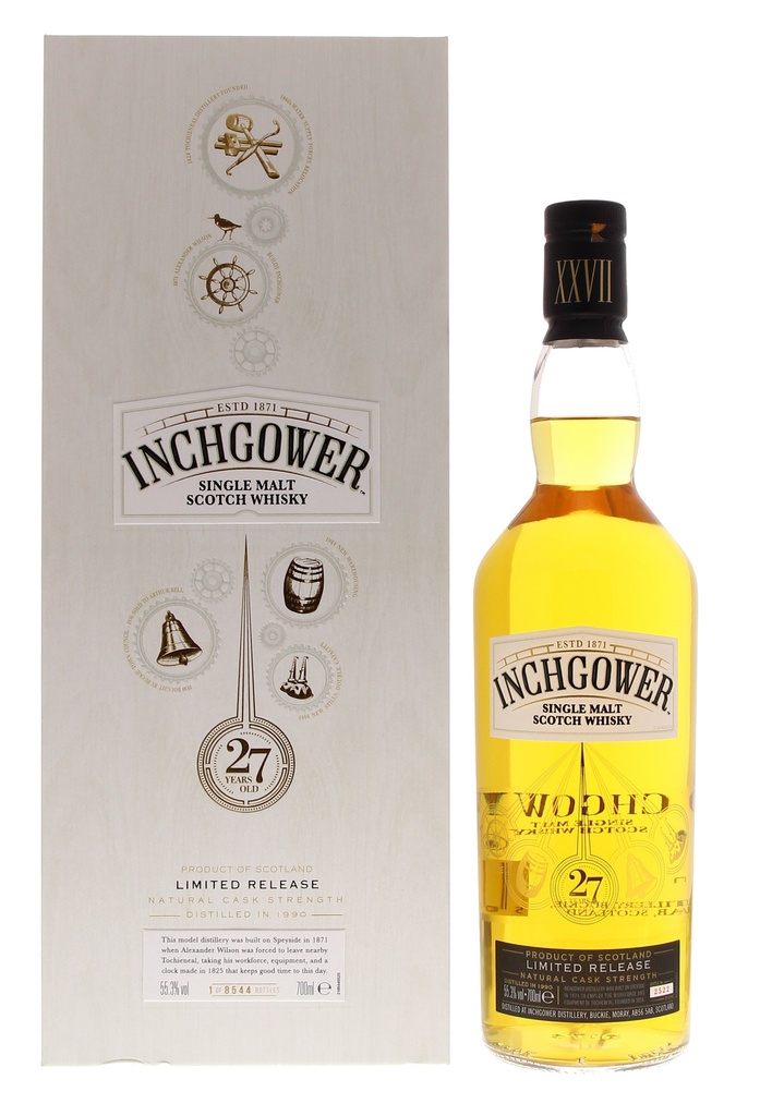 Inchgower 27 YO Special Release 2018 70cl 55,30° (R) GBX x6