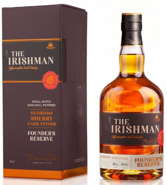Irishman Founder's Reserve Sherry Finish 70cl 46° (R) GBX x6