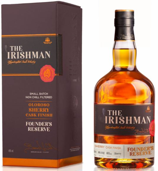 Irishman Oloroso Cask Finish 70cl 46° (R) GBX x6