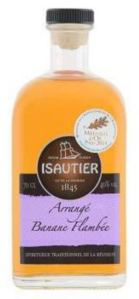 Isautier Arrangé Banane Flambée 50cl 40° (R) x6