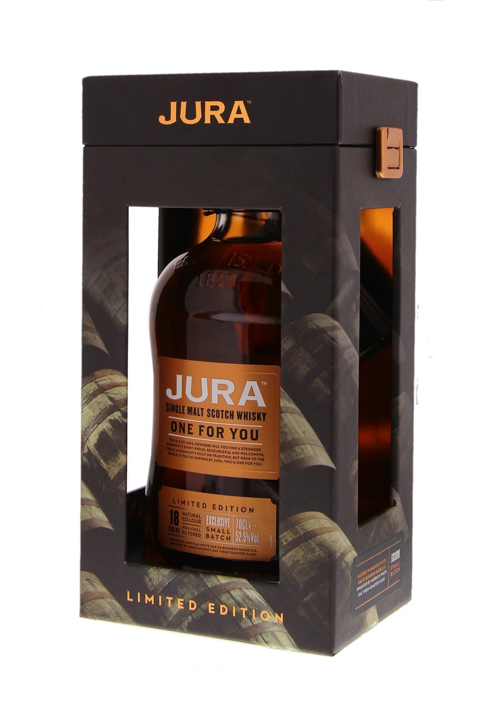 Isle of Jura 18 YO "One For You" 70cl 52,5° (R) GBX x6