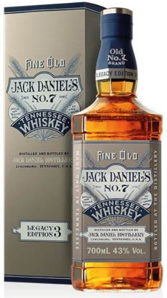 Jack Daniel's 1905 Legacy Edition 3 70cl 43° (R) GBX x6