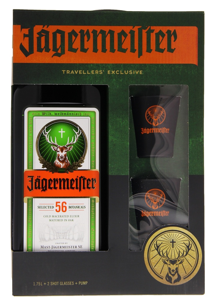 Jägermeister Party Box 1,75L 35° (R) GBX x6