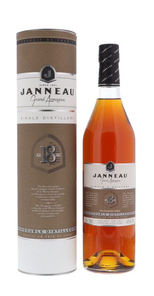 Janneau 18 YO 70cl 43° (R) GBX x6