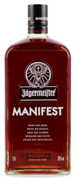 Jägermeister Manifest 50cl 38° (R) x6