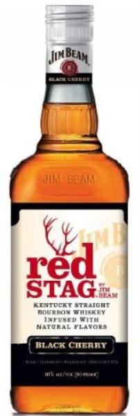 Jim Beam Red Stag Black Cherry 70cl 32,5° (R) x6