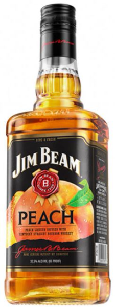 Jim Beam Peach 32,5 70cl (R) x6