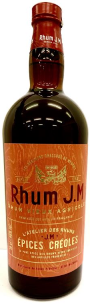 J.M Rhum Atelier Epices Créoles 70cl 46° (R) x6