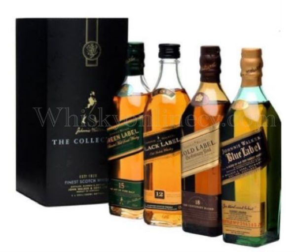 Johnnie Walker Collection Set 40° (4 x 20cl) (NR) GBX x6
