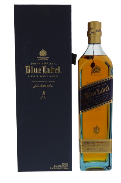 Johnnie Walker Blue Label 100cl 40° - Travel Retail (R) GBX x6