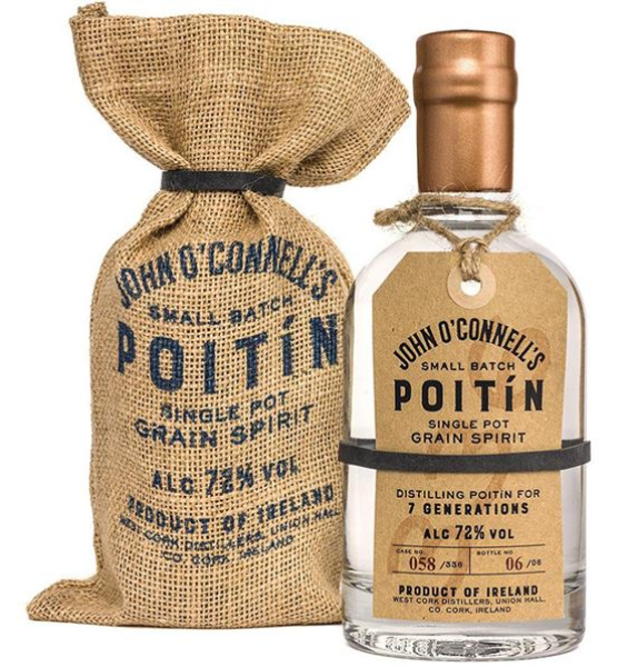 John O'Connell's Poitin 35cl 72° + UKDS (R) GBX x6