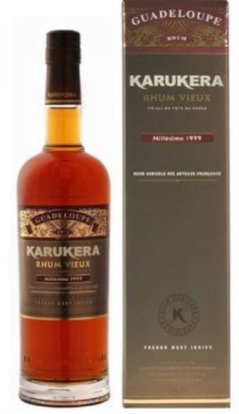 Karukera Vintage 1999 70cl 45° (R) GBX x6