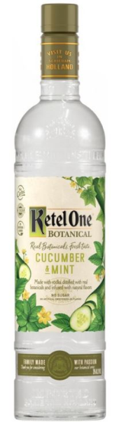 Ketel One Botanicals Cucumber Mint 70cl 30° (NR) x6