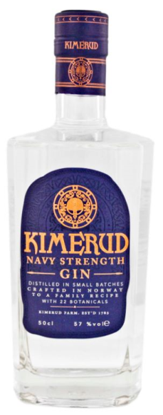 Kimerud Navy Strength Gin 50cl 57° (R) x6