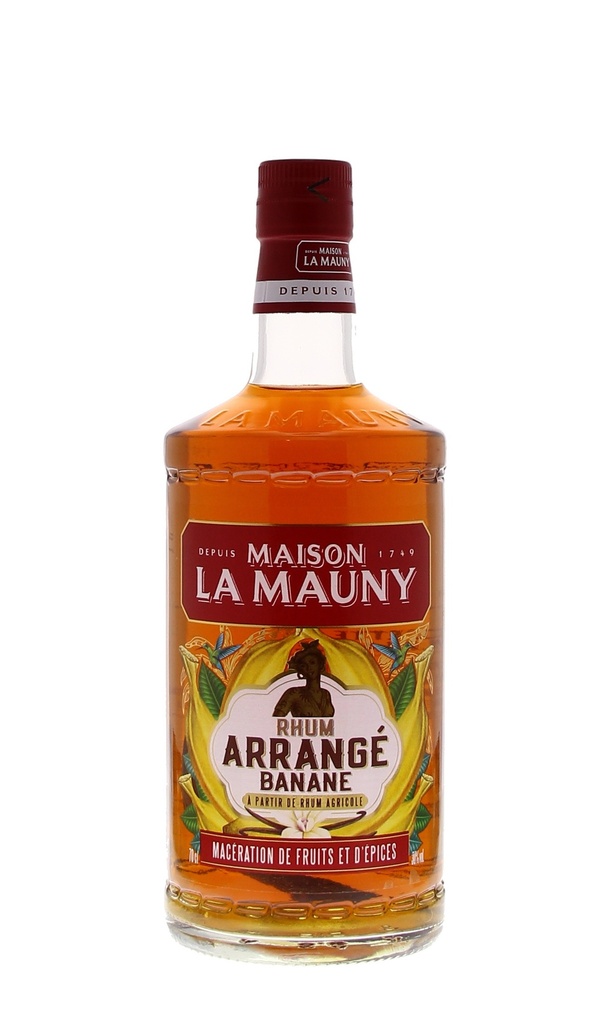 La Mauny Banane flambée 70cl 30° (R) x6