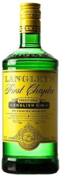 Langley's First Chapter Gin 70cl 38° (R) x6